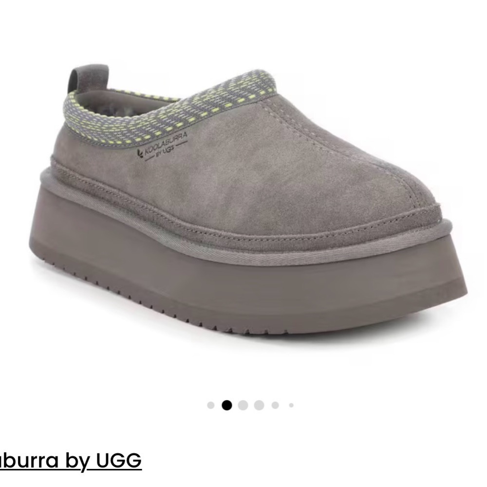 UGG Gray Platform Shoes